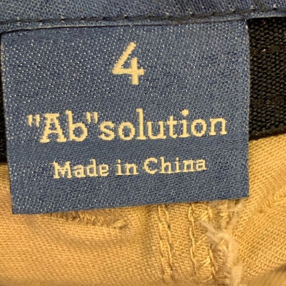 Democracy‎ Women's Ab solution Cotton Stretch Cargo Utility Pants Size 4 - Picture 7 of 14